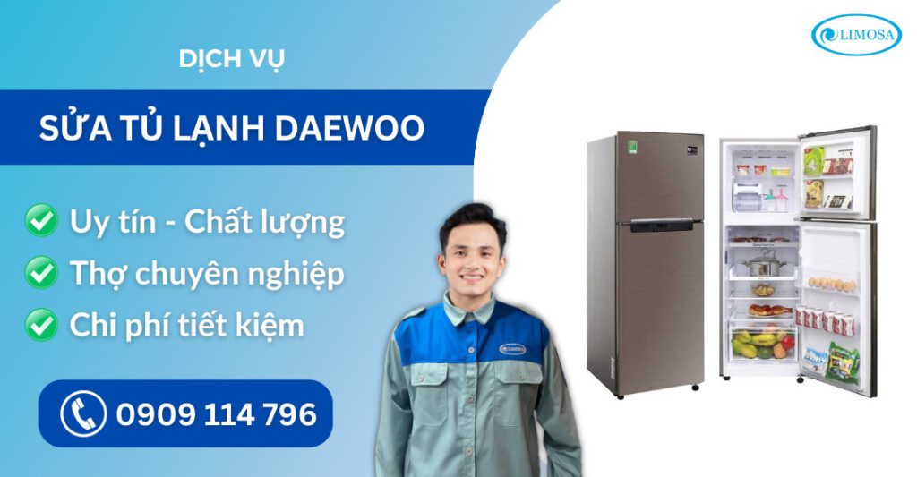 Sửa tủ lạnh Daewoo suatulanhlimosa