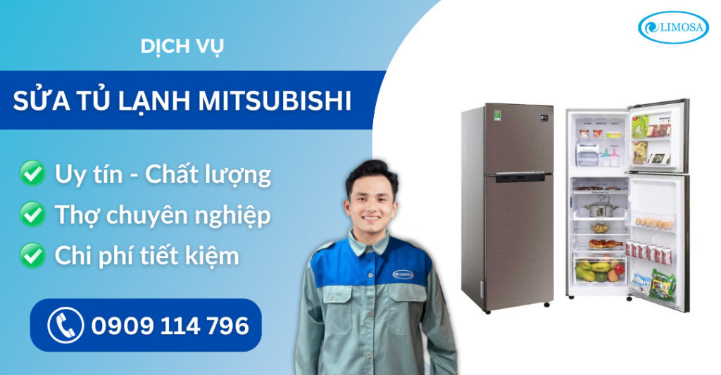 Sửa tủ lạnh Mitsubishi suatulanhlimosa