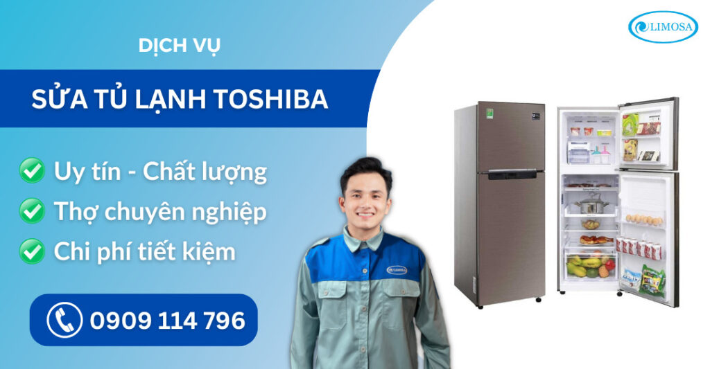 Sửa tủ lạnh Toshiba suatulanhlimosa