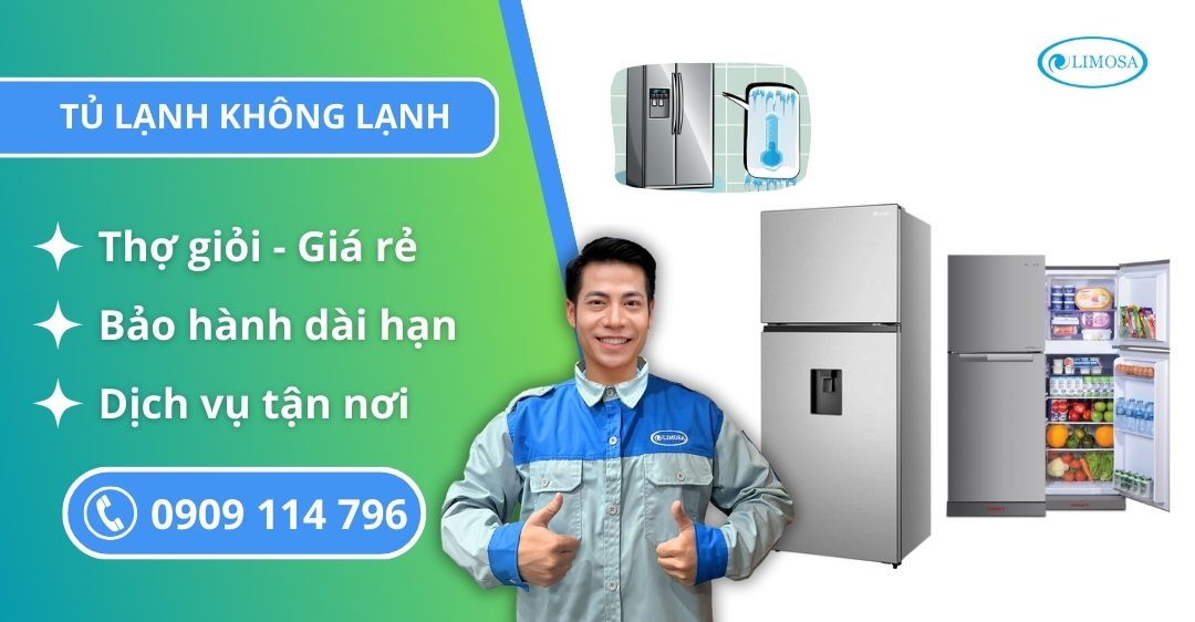 tủ lạnh không lạnh