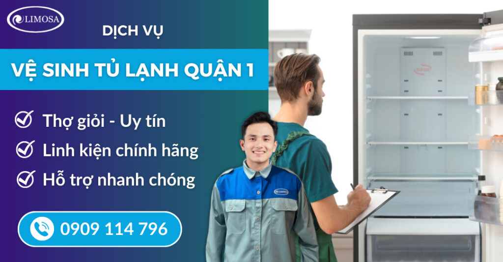 Vệ sinh tủ lạnh quận 1 suatulanhlimosa