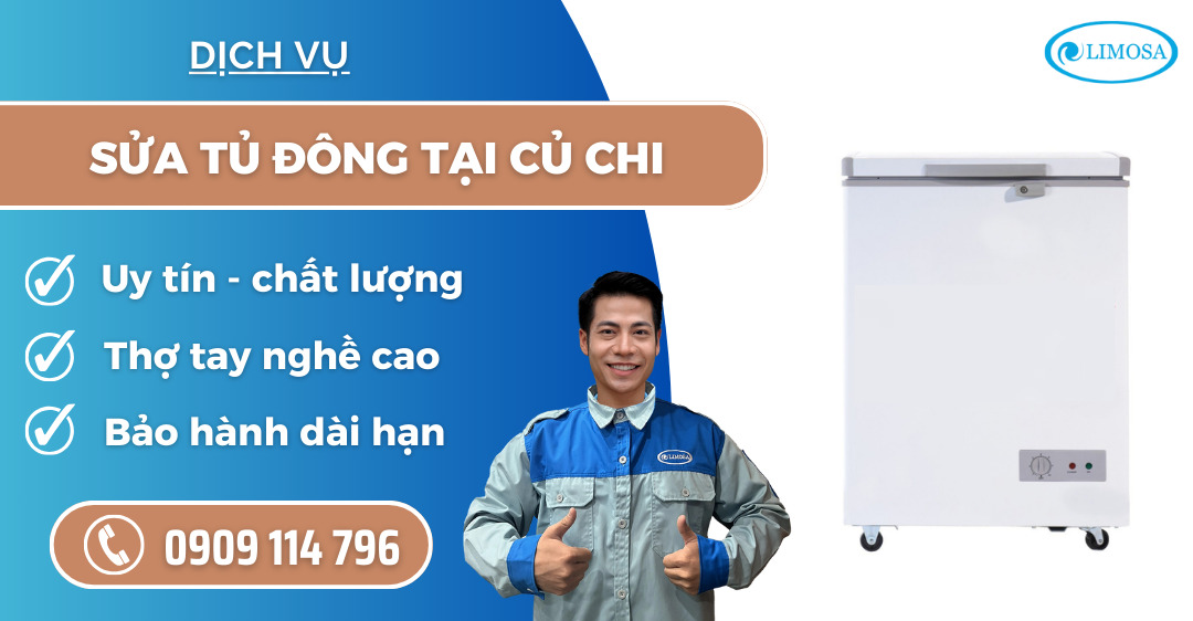 Sửa tủ đông tại Củ Chi suatulanhlimosa