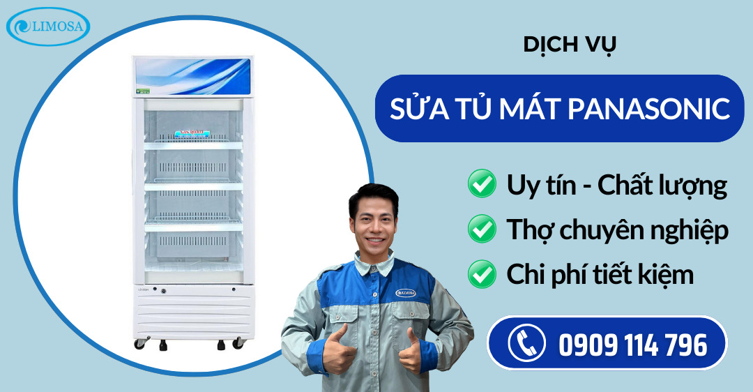 Sửa tủ mát Panasonic suatulanhlimosa