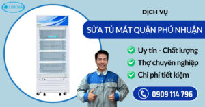 Sửa tủ mát quận Phú Nhuận suatulanhlimosa