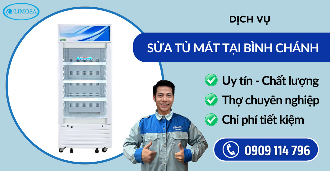 Sửa tủ mát tại Bình Chánh suatulanhlimosa