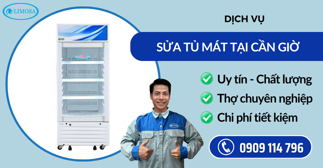 Sửa tủ mát tại Cần Giờ suatulanhlimosa