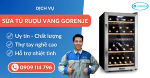 Sửa tủ rượu vang Gorenje suatulanhlimosa