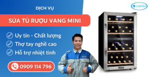 Sửa tủ rượu vang mini suatulanhlimosa