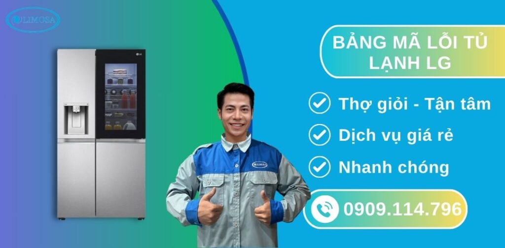 bảng mã lỗi tủ lạnh LG