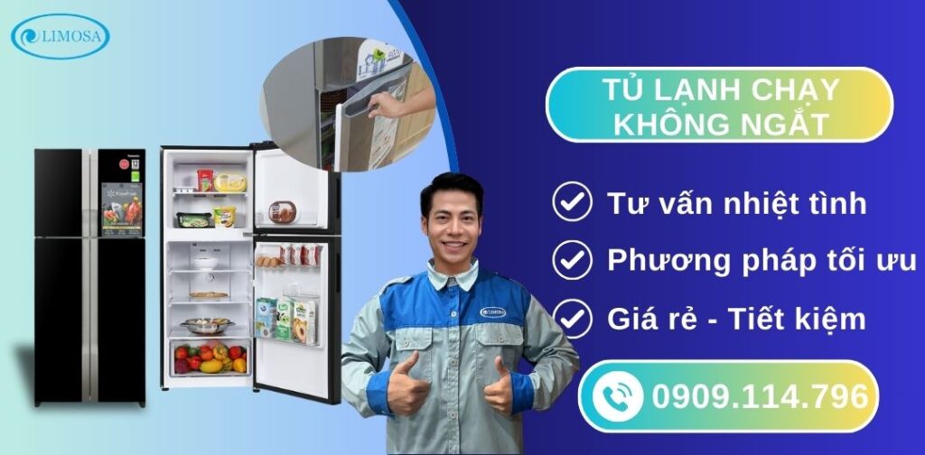 lốc tủ lạnh không chạy