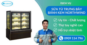 Sửa tủ trưng bày bánh kem Northwind suatulanhlimosa